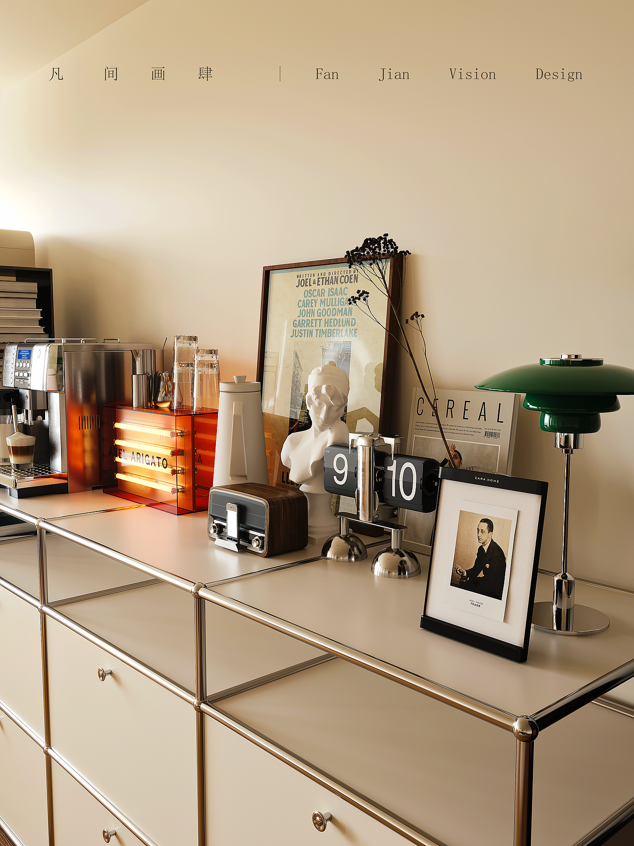 小戶型的中古設(shè)計(jì)（圖ZMzI2ODU4MTI4） - 家裝設(shè)計(jì) - 站酷設(shè)計(jì)師凡間畫肆_小白原創(chuàng)素材 - 站酷ZCOOL