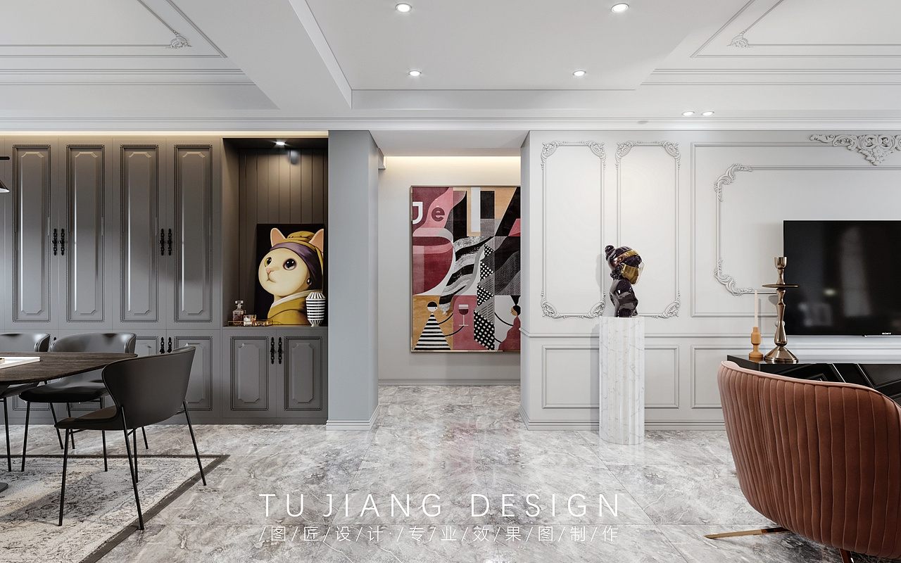 低调高雅的软装搭配以及高端的材质展现出不一样的质感（图ZMzUxOTE1NDAw） - 家装设计 - 站酷设计师婉婷爱设计原创素材 - 站酷ZCOOL