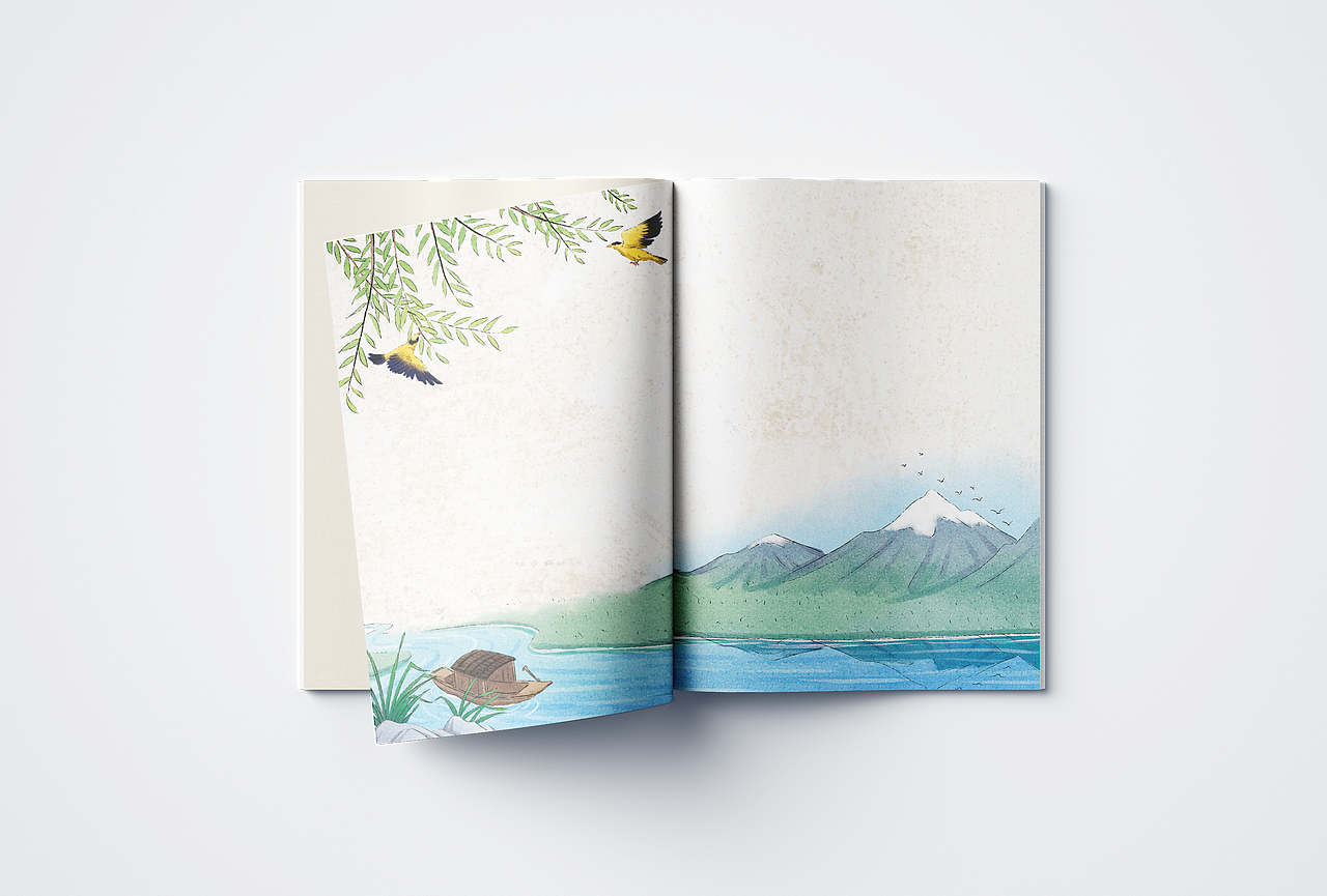水墨风格书籍插画（合集）