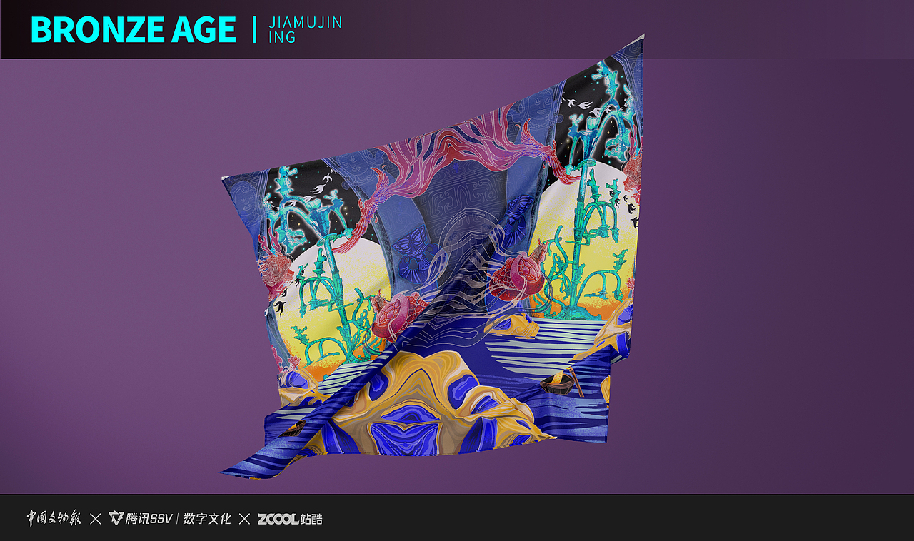 《青铜神曜》（图ZMzU1NzQyMDM2） - 商业插画 - 站酷设计师甲木金画师原创素材 - 站酷ZCOOL