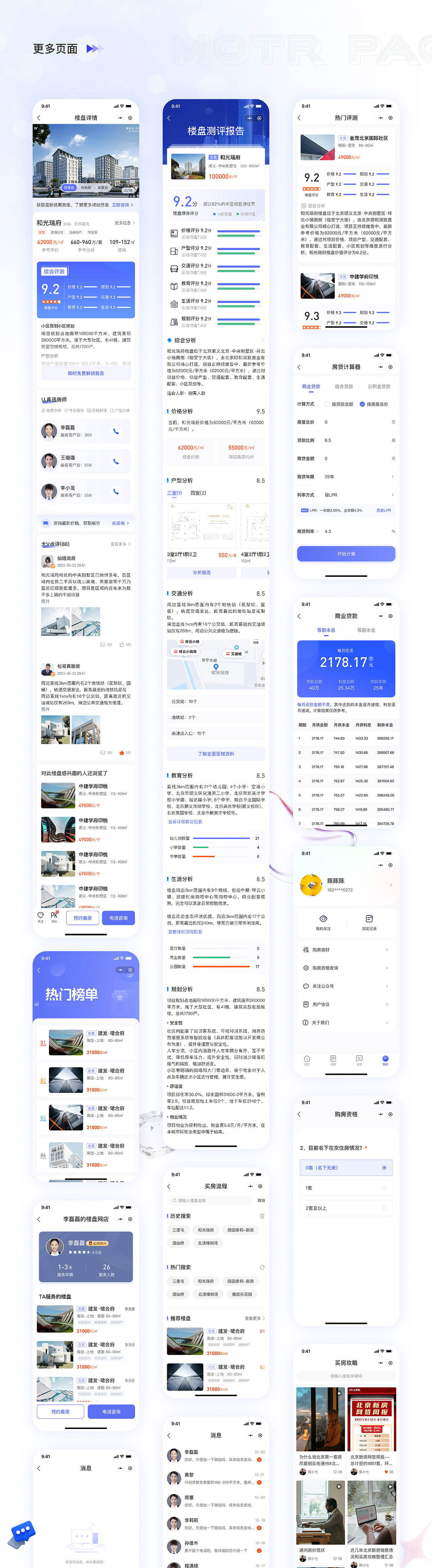 认真选房小程序和后台
