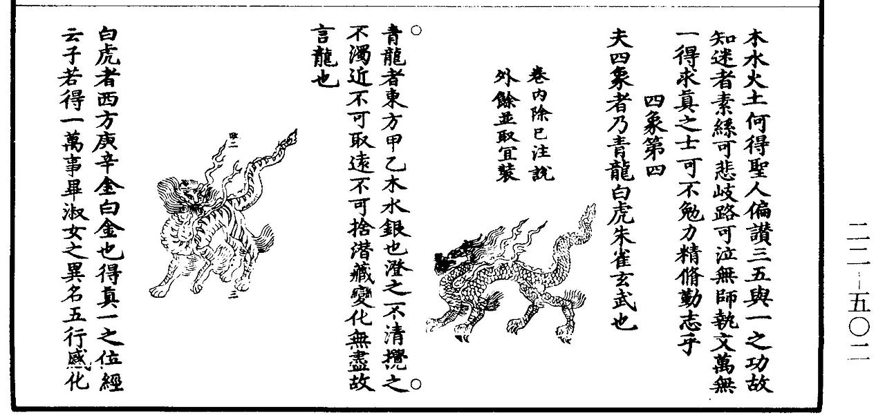 【道教文化】四象神兽图 高清手机壁纸