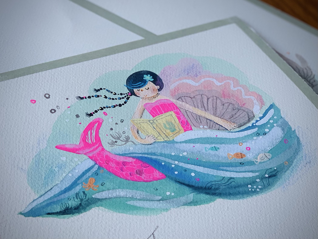 《小号童诗·动物园》插画创作