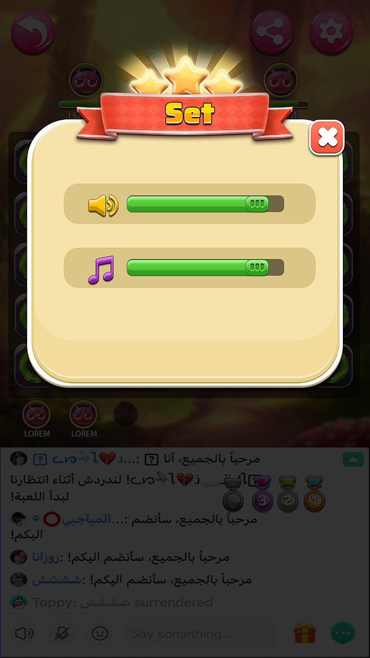 卡通界面UI 手绘