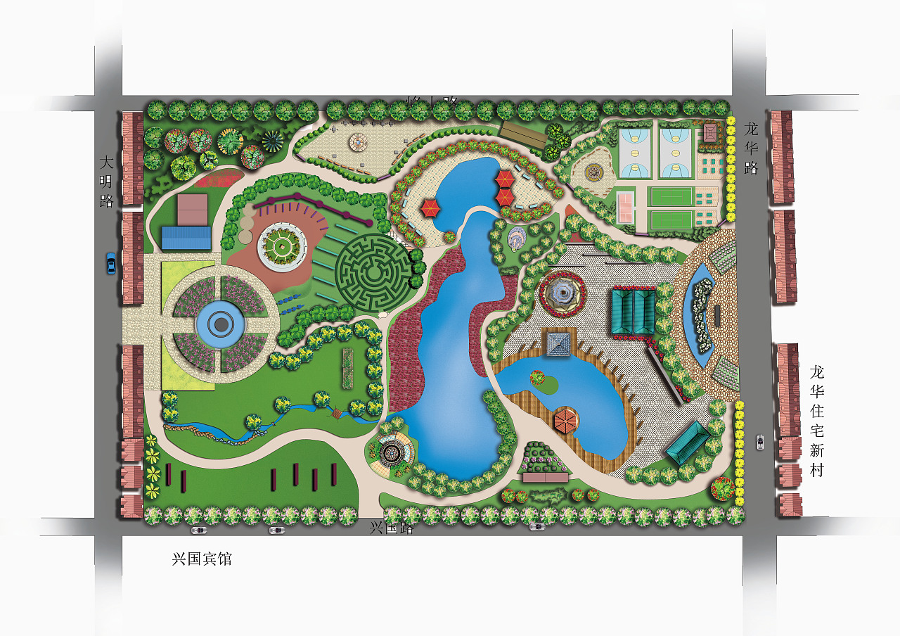 大三的园林景观设计