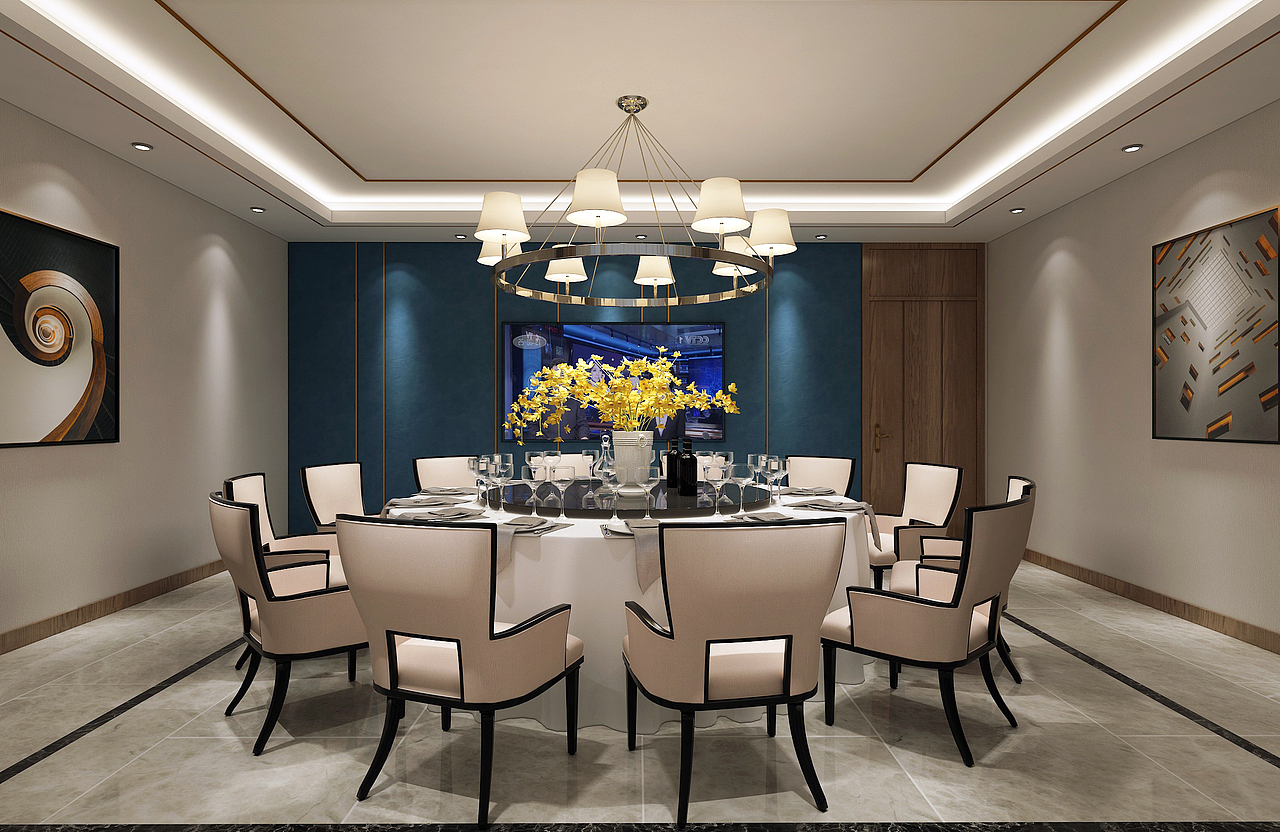 银川装修公司|银川面馆装修设计效果图