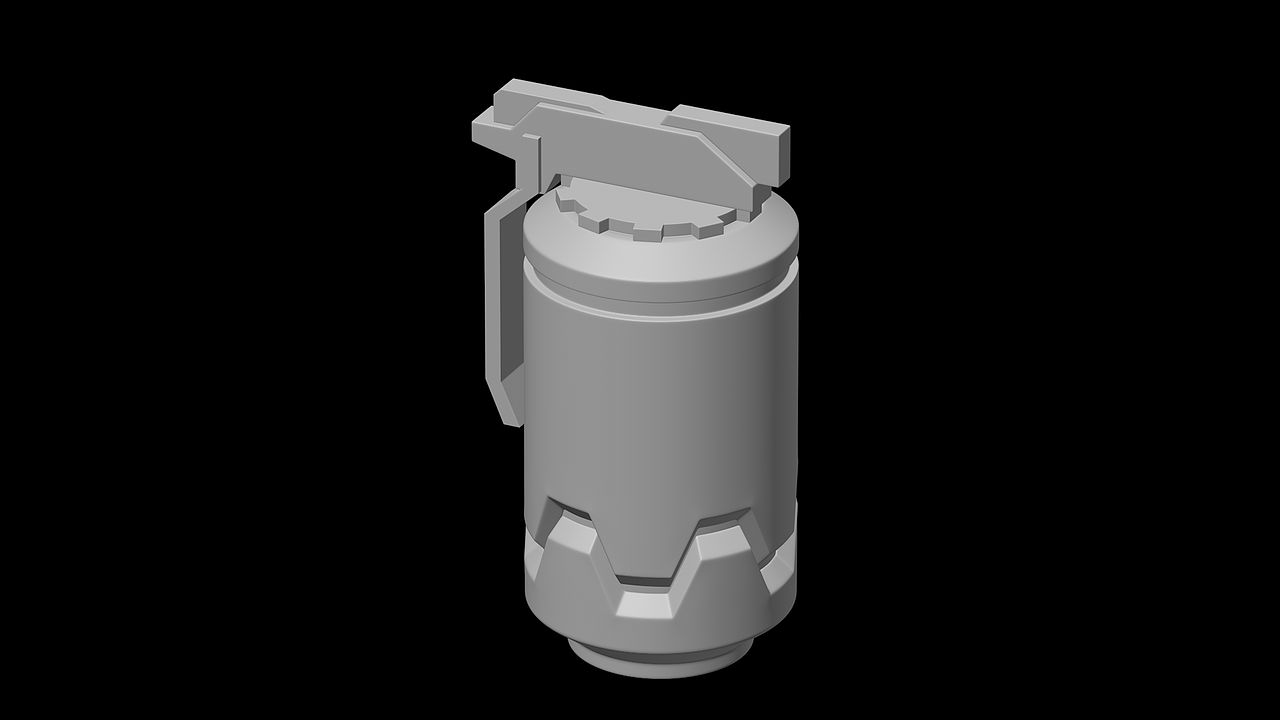 C4D建模练习 硬表面建模