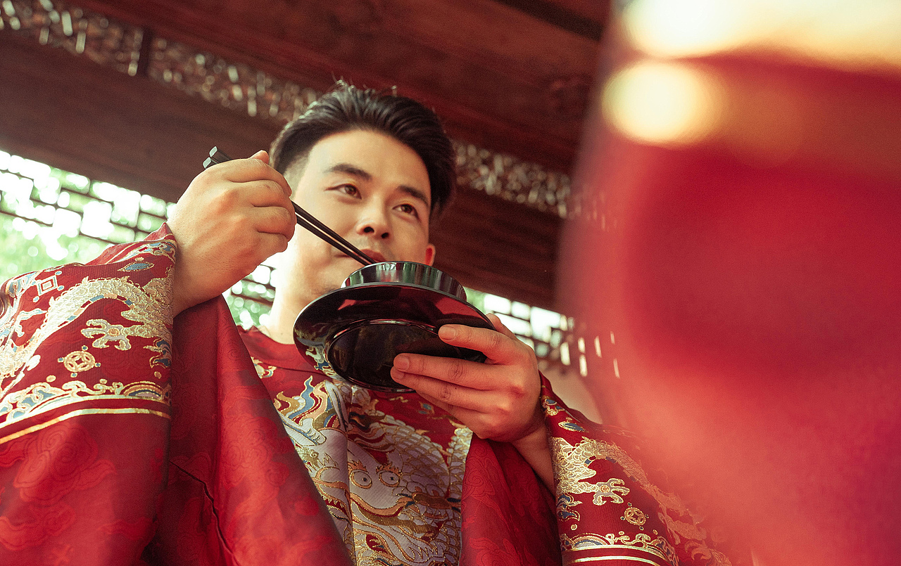 纯中式 属于国人的仪式感（图ZMzI5NTEyNzAw） - 婚礼摄影 - 站酷设计师三五__原创素材 - 站酷ZCOOL