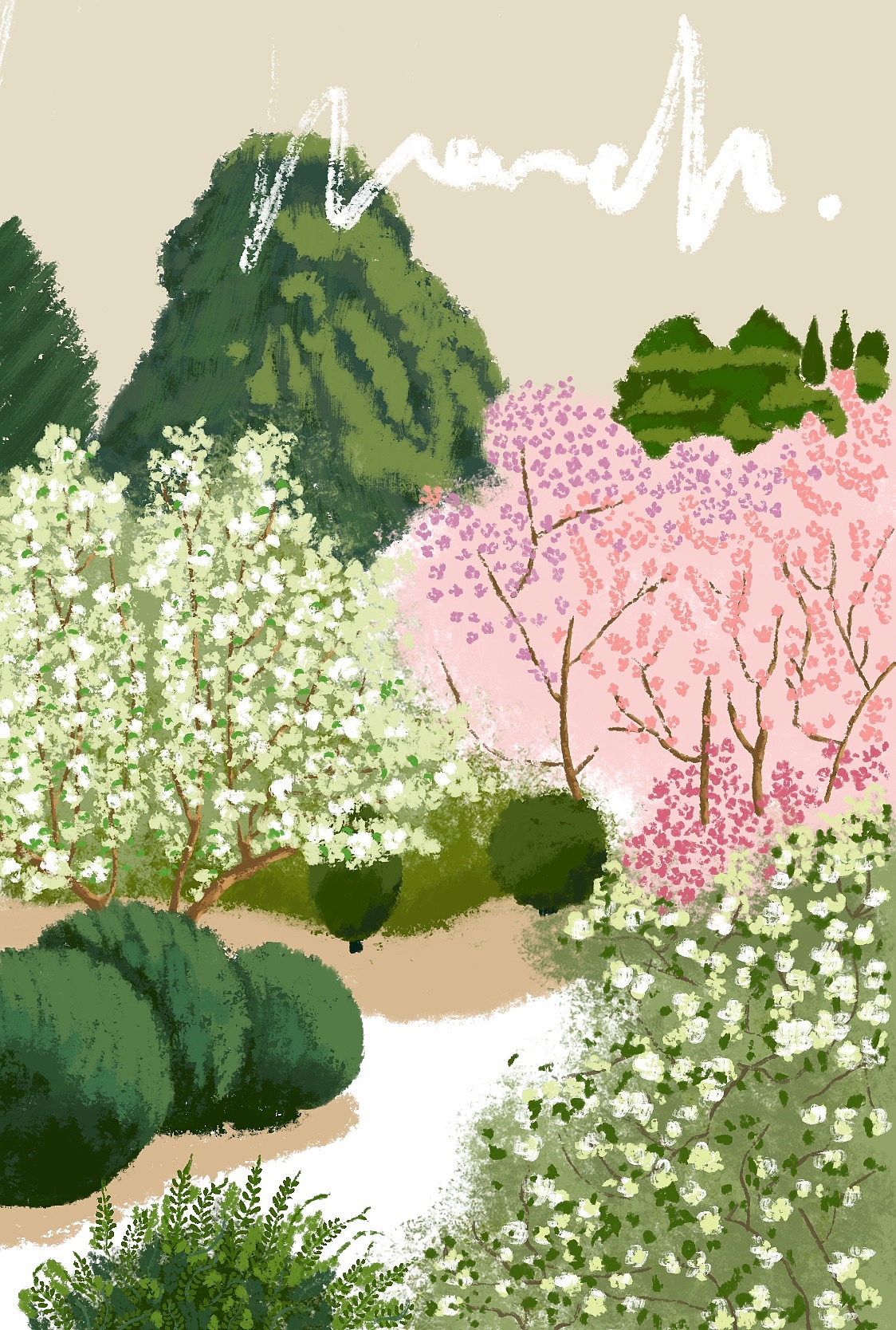 March（图ZMzY1NDA1ODcy） - 商业插画 - 站酷设计师插画师_里梨原创素材 - 站酷ZCOOL