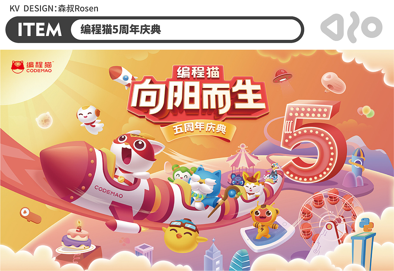 往期线下活动KV主视觉设计