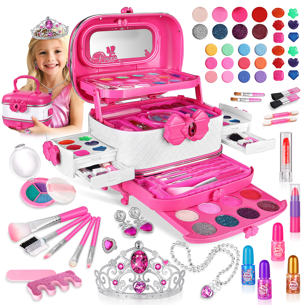 亚马逊-儿童化妆套装主图