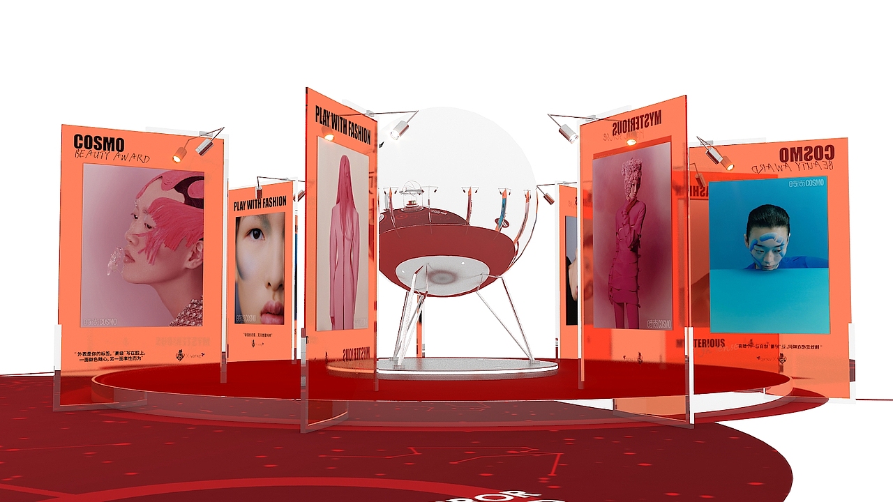 深圳龙岗万科cosmo展（图ZMzI2NDI4NTQ4） - 展陈设计 - 站酷设计师拾玖楠原创素材 - 站酷ZCOOL