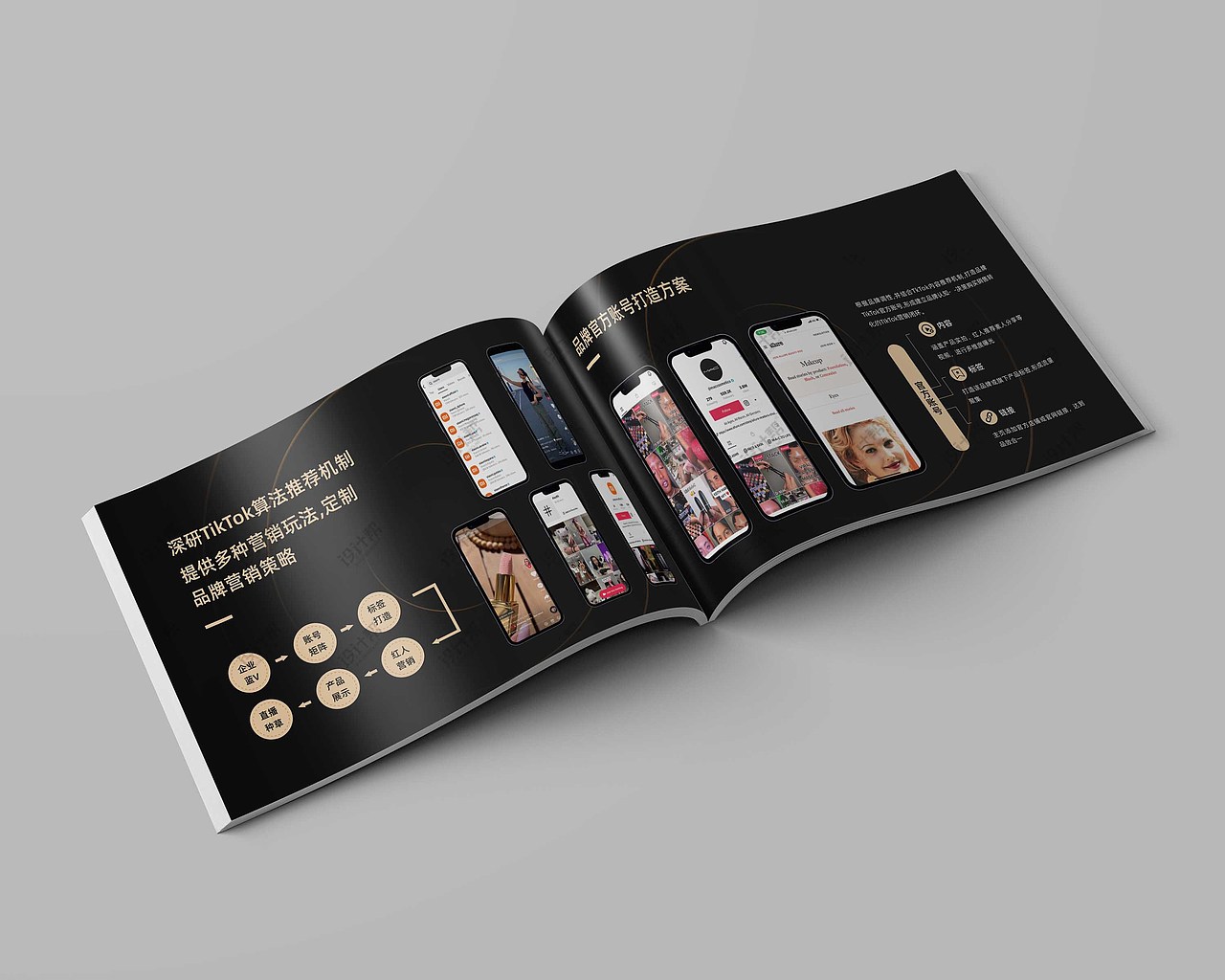 高端黑金企业宣传画册设计（图ZMzM2Mzg5MDky） - 书籍/画册 - 站酷设计师品牌设计帮原创素材 - 站酷ZCOOL
