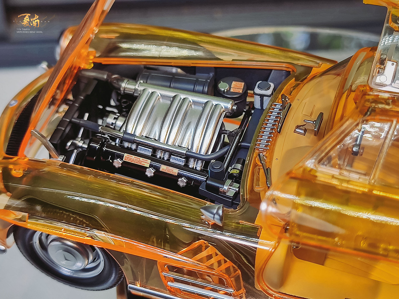 田宫 1:24 奔驰300SL 透明限定版