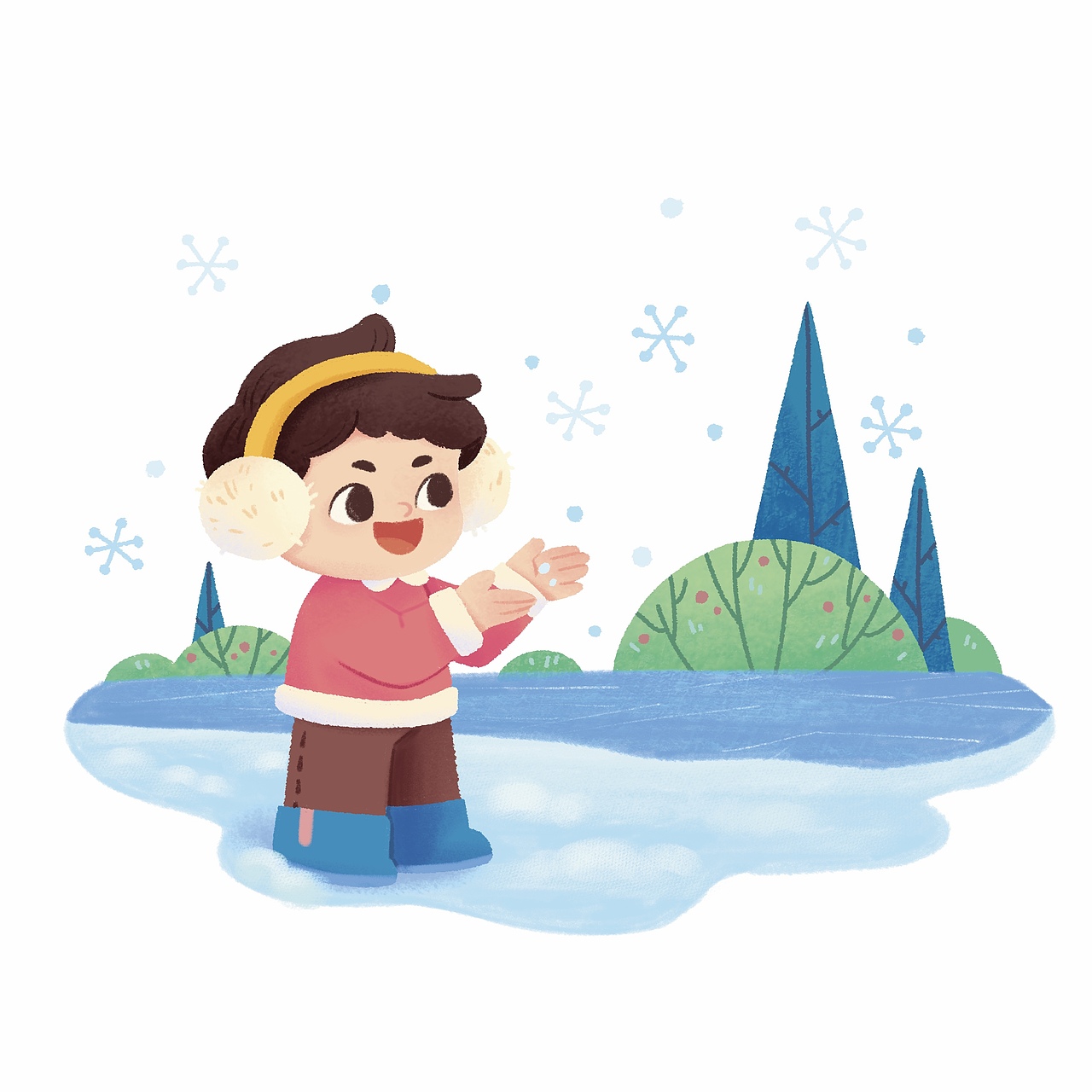 低幼点读书项目(已商用)|儿童插画小场景