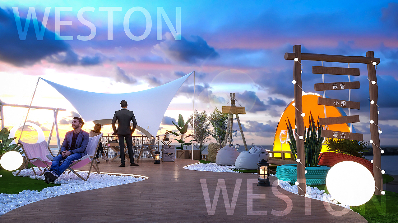夏日露营（图ZMzM5Njc1NTUy） - 建筑/空间 - 站酷设计师Weston_D原创素材 - 站酷ZCOOL
