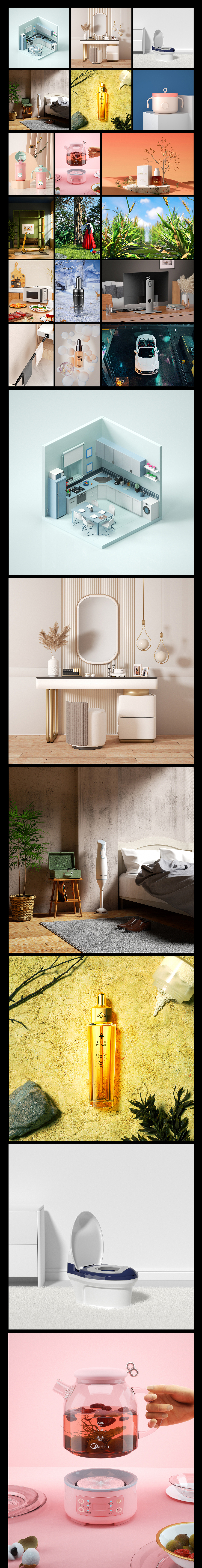 近期渲染练习整理（图ZMjk5NzM2Njc2） - 其他三维 - 站酷设计师肥猫与兔子原创素材 - 站酷ZCOOL