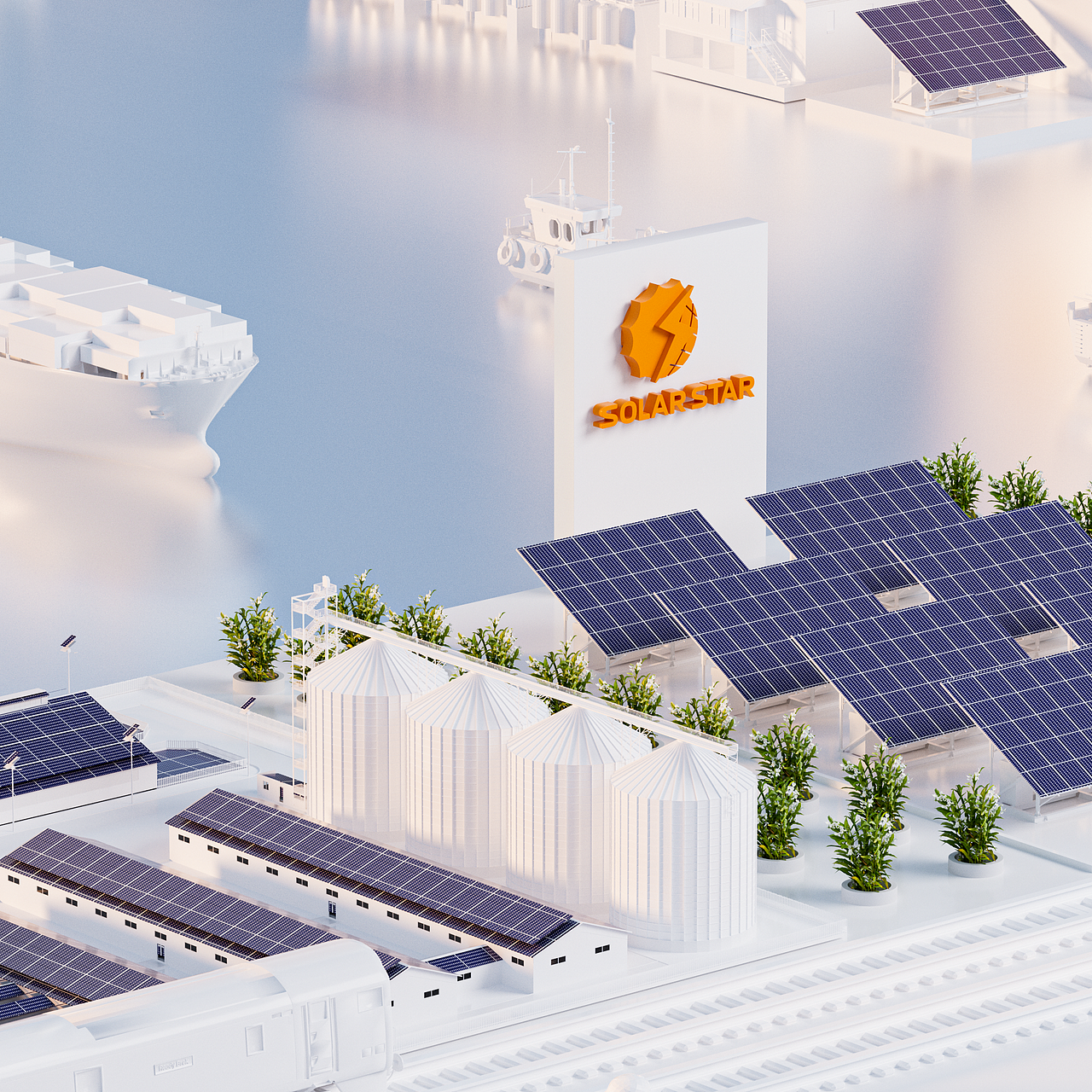 一些官网主视觉动态KV场景