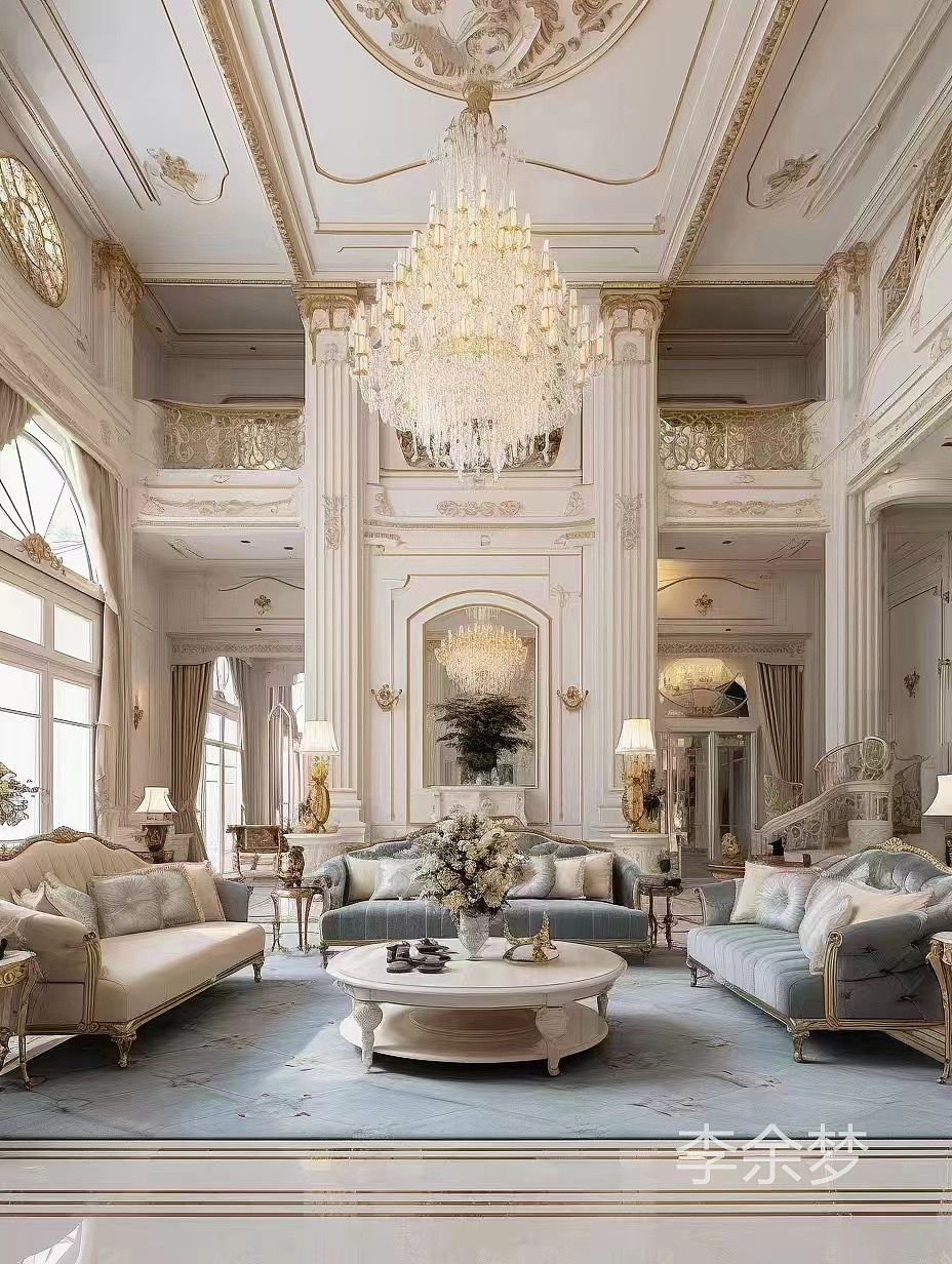 法式宫廷（图ZMzY3NjMxNDMy） - 家装设计 - 站酷设计师李余梦吖原创素材 - 站酷ZCOOL