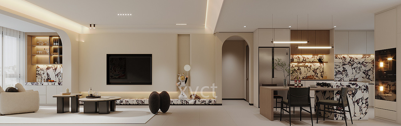 现代家装设计|生活是晨起暮落,日子是柴米油盐