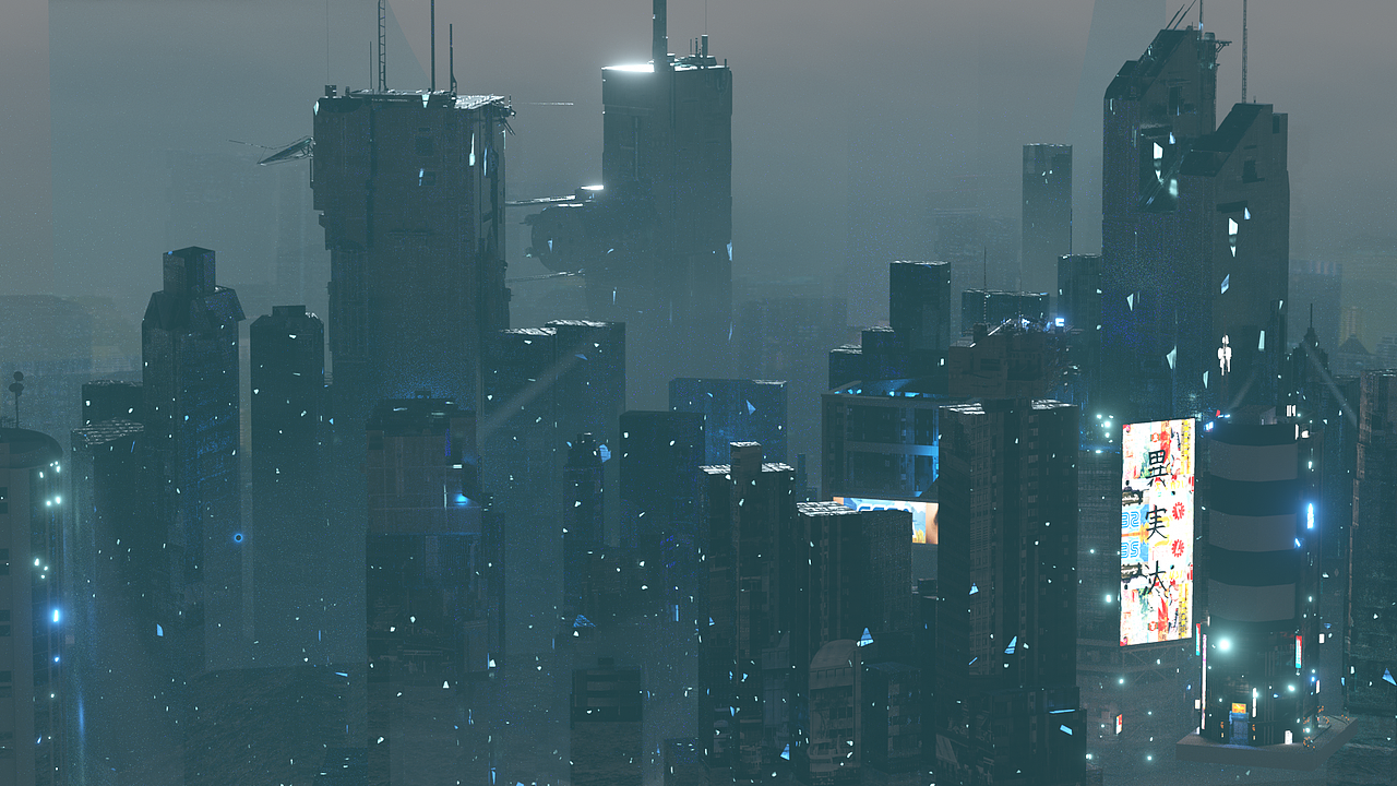 赛博朋克城市