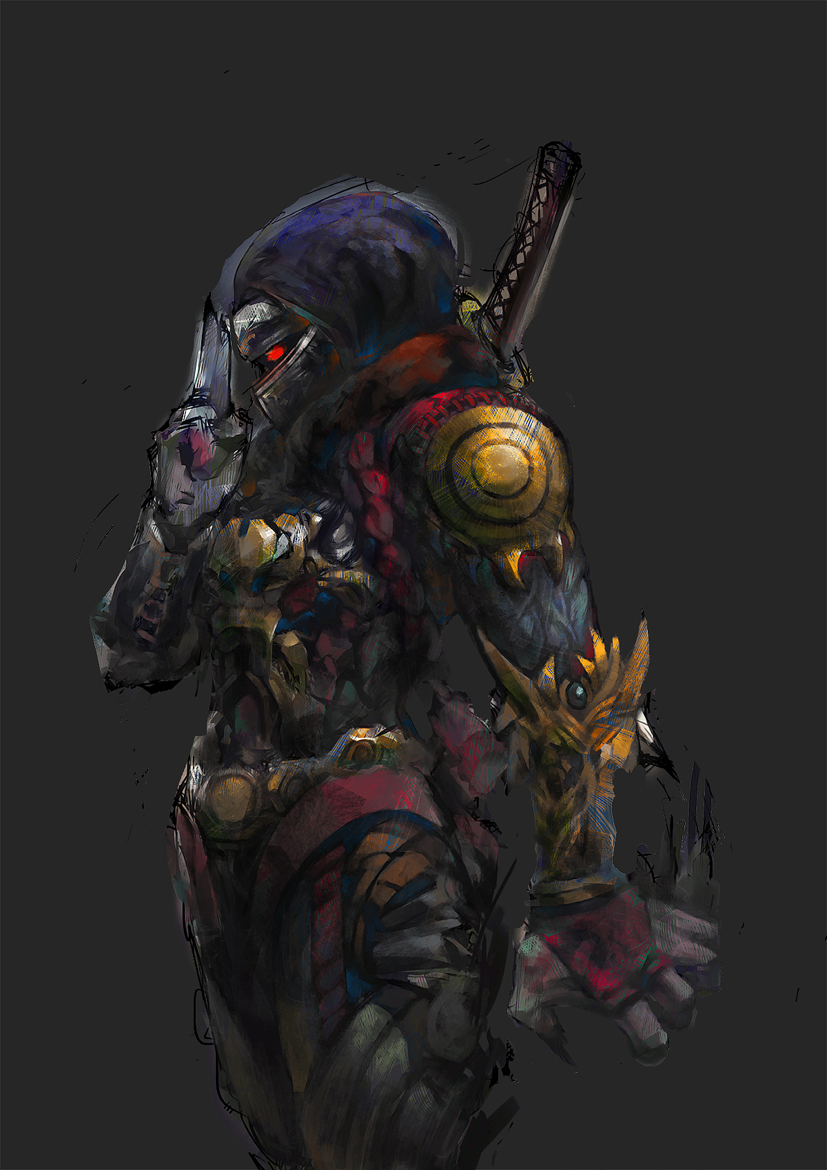 忍～（图ZMzEwNDQ2OTgw） - 创作习作 - 站酷设计师萧凉orz原创素材 - 站酷ZCOOL