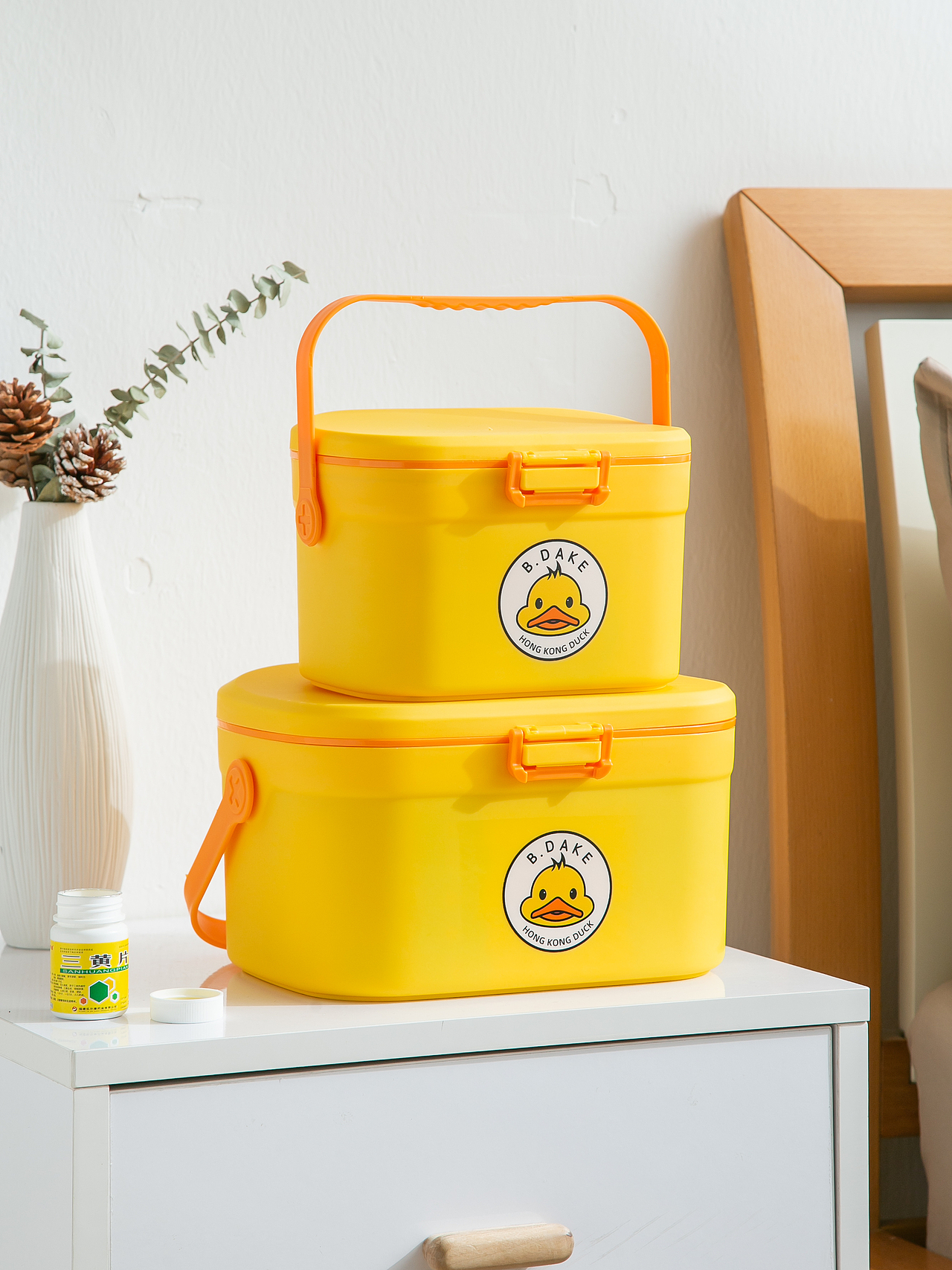 小黄鸭药盒