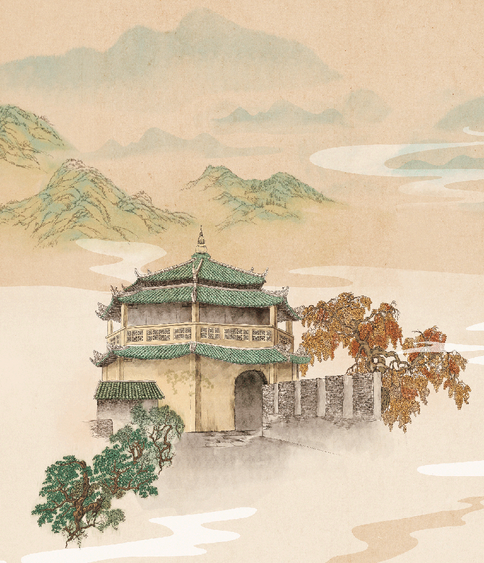 梅江区博物馆 展墙长卷（图ZMzA2NjMyODky） - 绘画 - 站酷设计师卷Jan原创素材 - 站酷ZCOOL