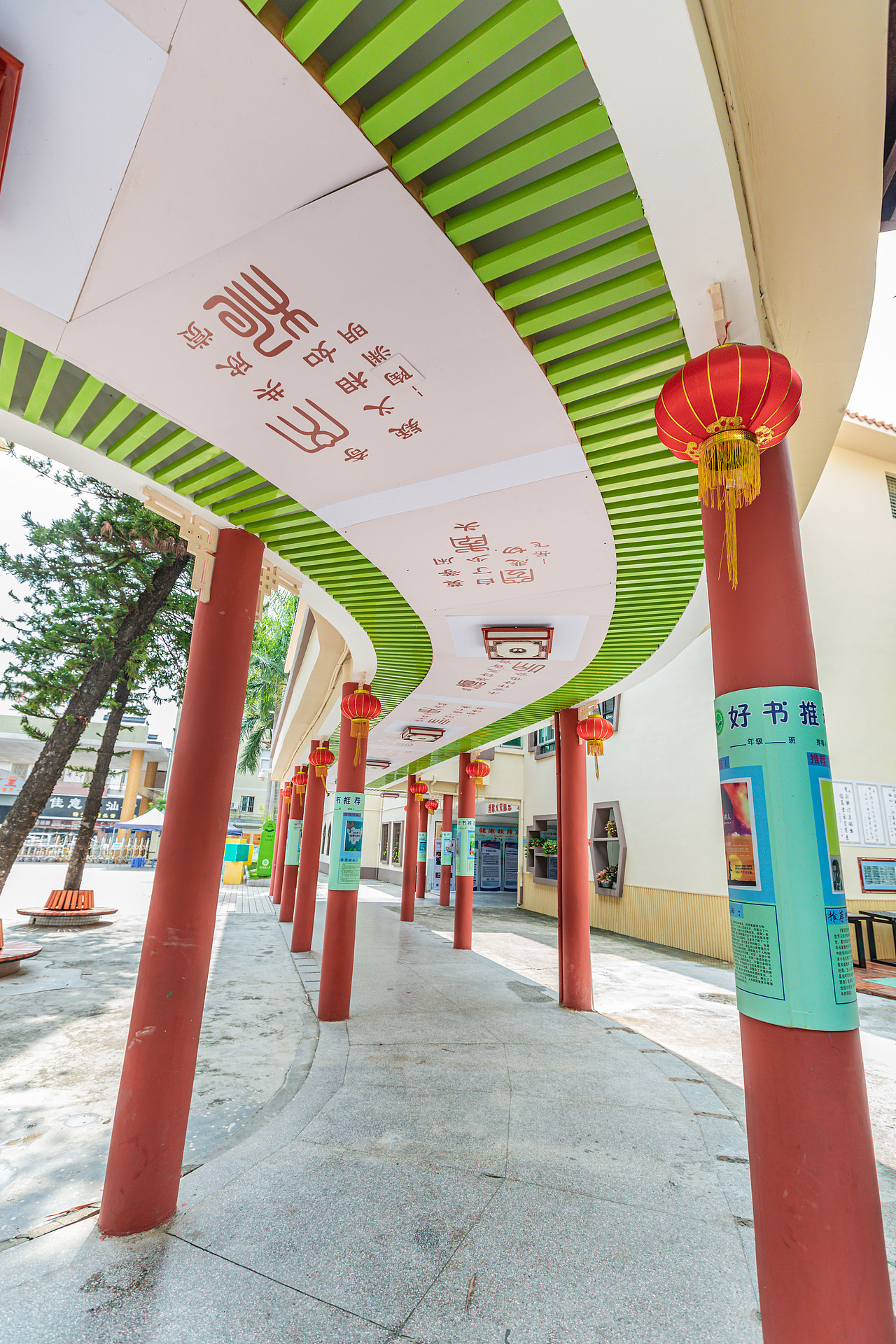 万江第五小学-校园文化建设落地实录（图ZMzEzNTAzOTA4） - 环境/建筑摄影 - 站酷设计师联想空间校园文化原创素材 - 站酷ZCOOL