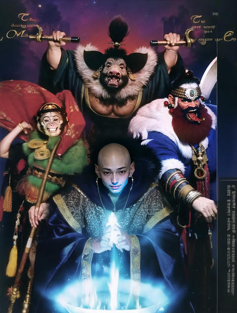 AI-绘卷西游记（图ZMzM3NjUyNDgw） - 概念设定 - 站酷设计师沉疴原创素材 - 站酷ZCOOL