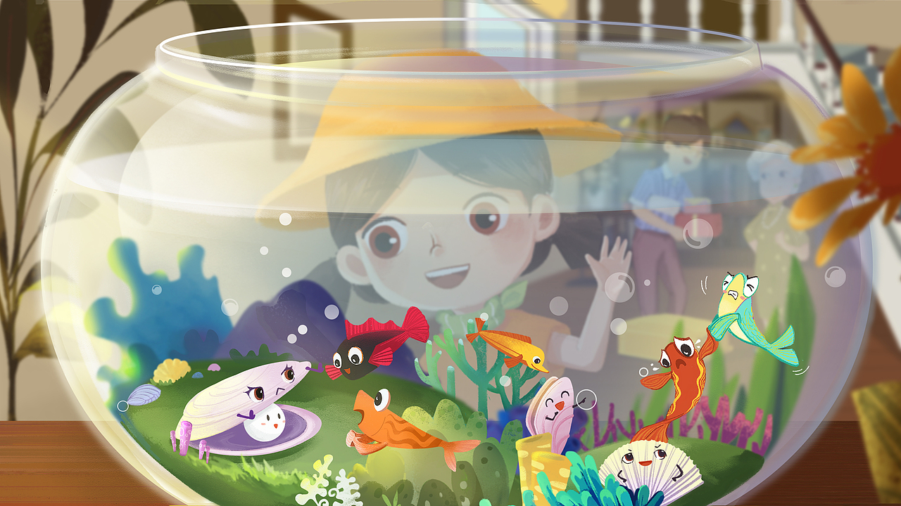 2019课件插画部分展示