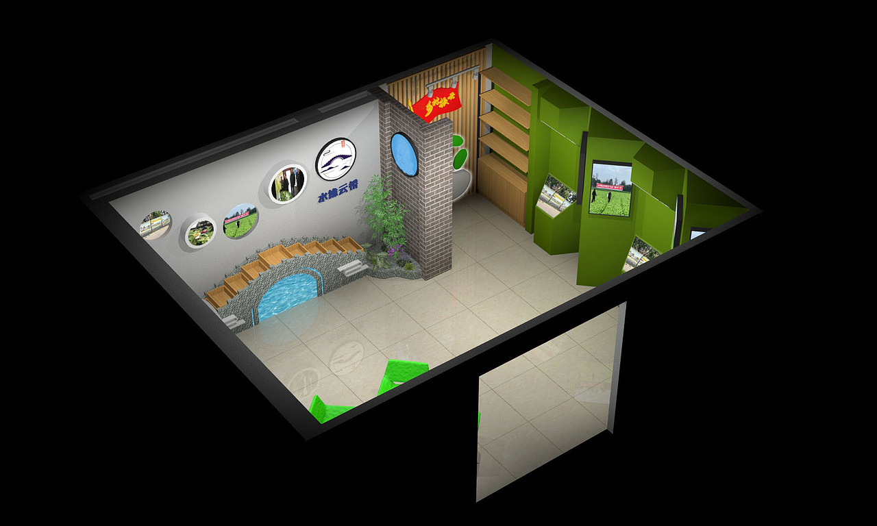 云桥村萝卜文化展示间 施工完成（图ZMzM1OTMwODg4） - 场景 - 站酷设计师不是朴树原创素材 - 站酷ZCOOL