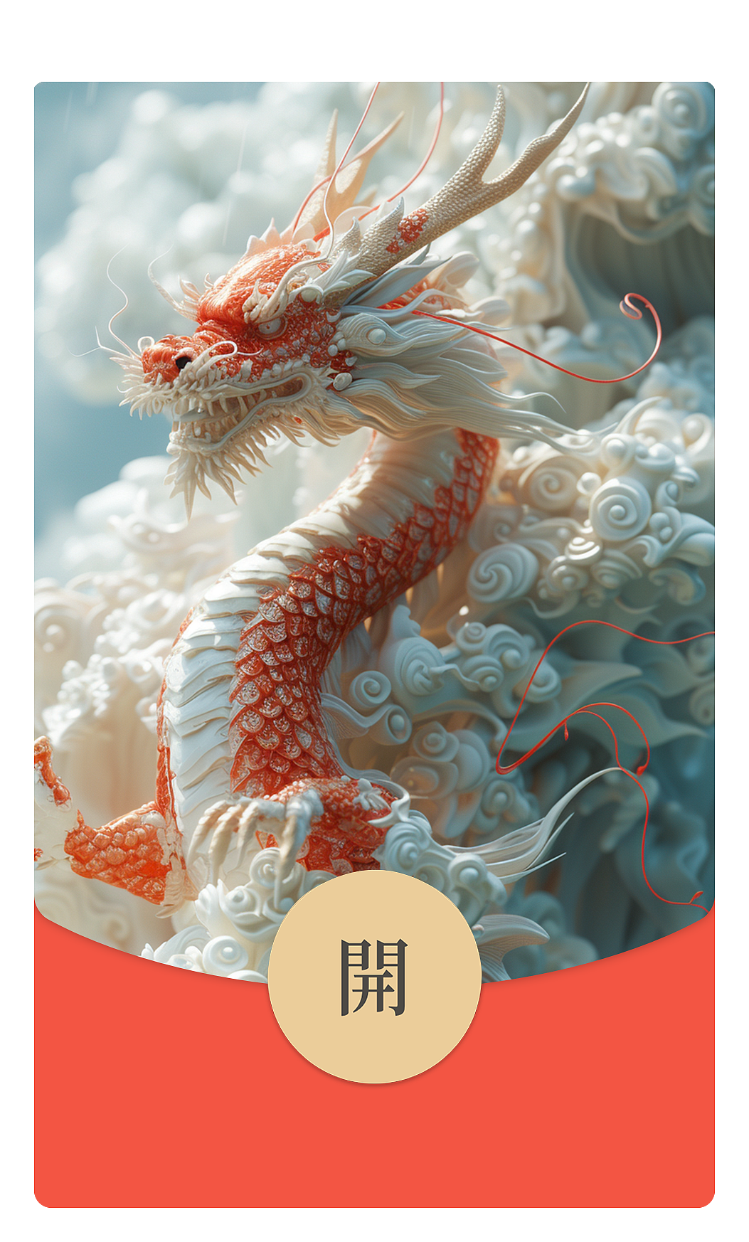 龙年微信红包封面设计