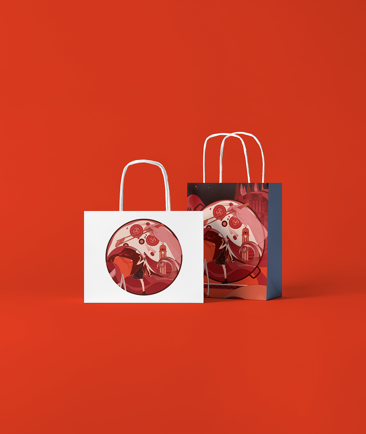 重庆人的重庆（图ZMzQ0NTY5NzA4） - 商业插画 - 站酷设计师也边原创素材 - 站酷ZCOOL