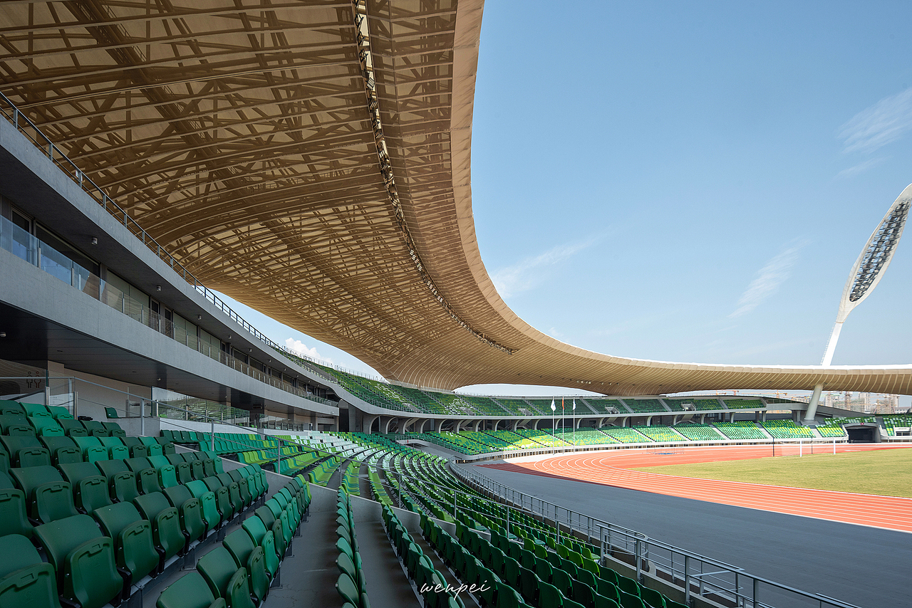 建筑摄影｜衢州体育公园（图ZMzE3ODM0NjU2） - 环境/建筑摄影 - 站酷设计师建筑摄影师文沛原创素材 - 站酷ZCOOL