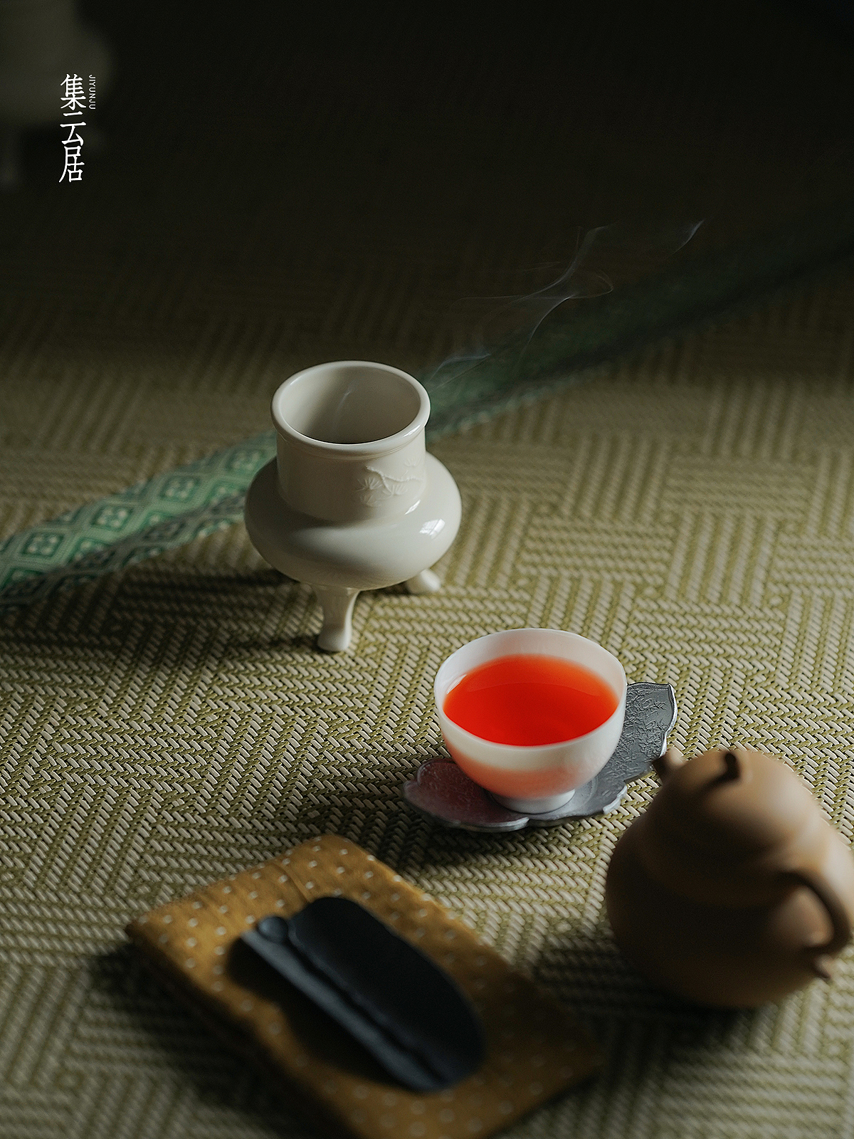中国白·琴炉·明黄釉