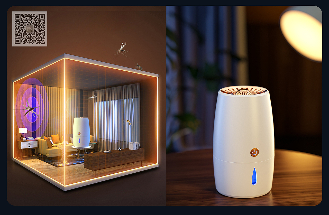 电商详情 | C4D渲染 | 小家电