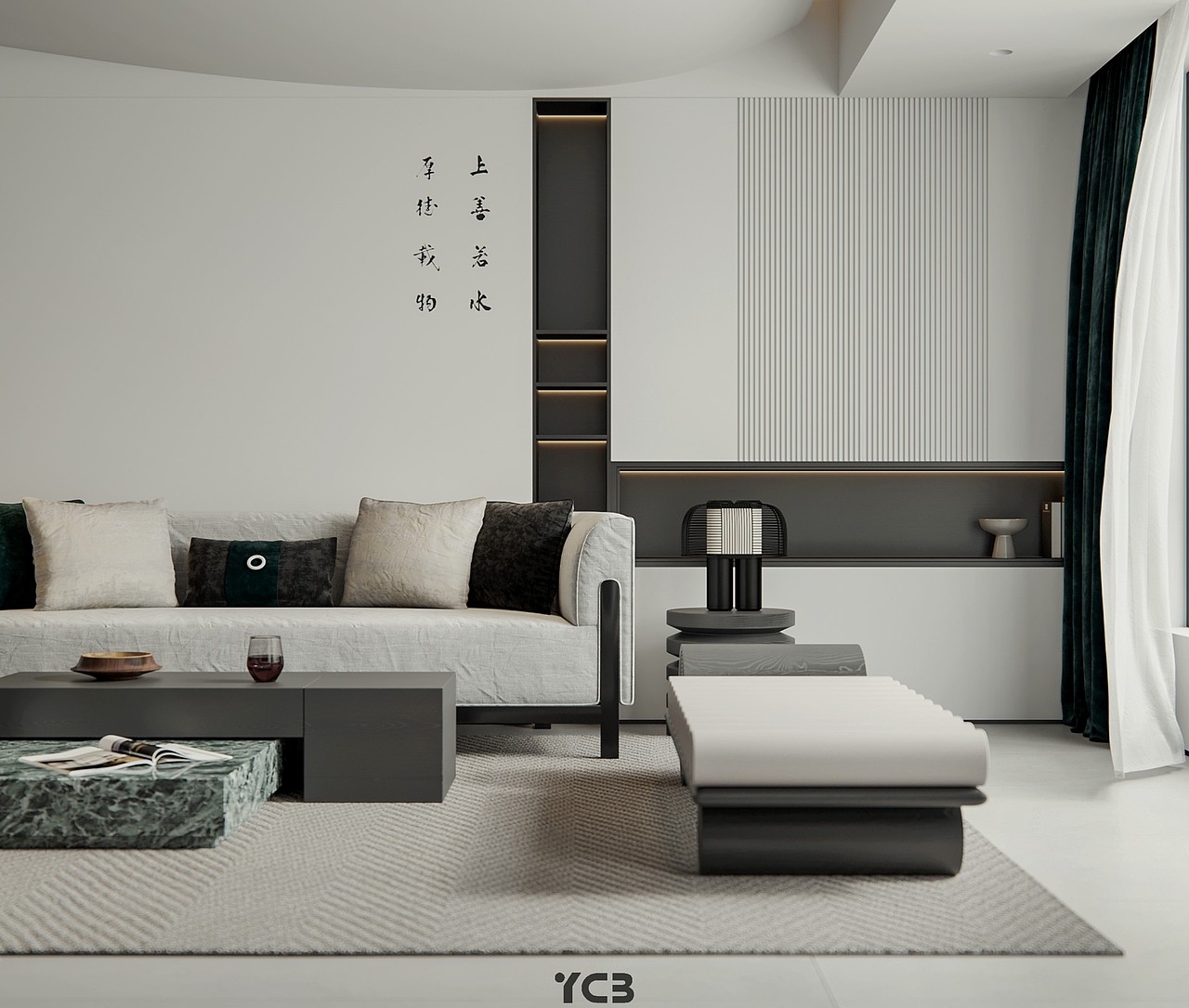 Modern style | 安之若素 · 原创帮（图ZMzAxNDMwMTEy） - 家装设计 - 站酷设计师森林空间原创素材 - 站酷ZCOOL