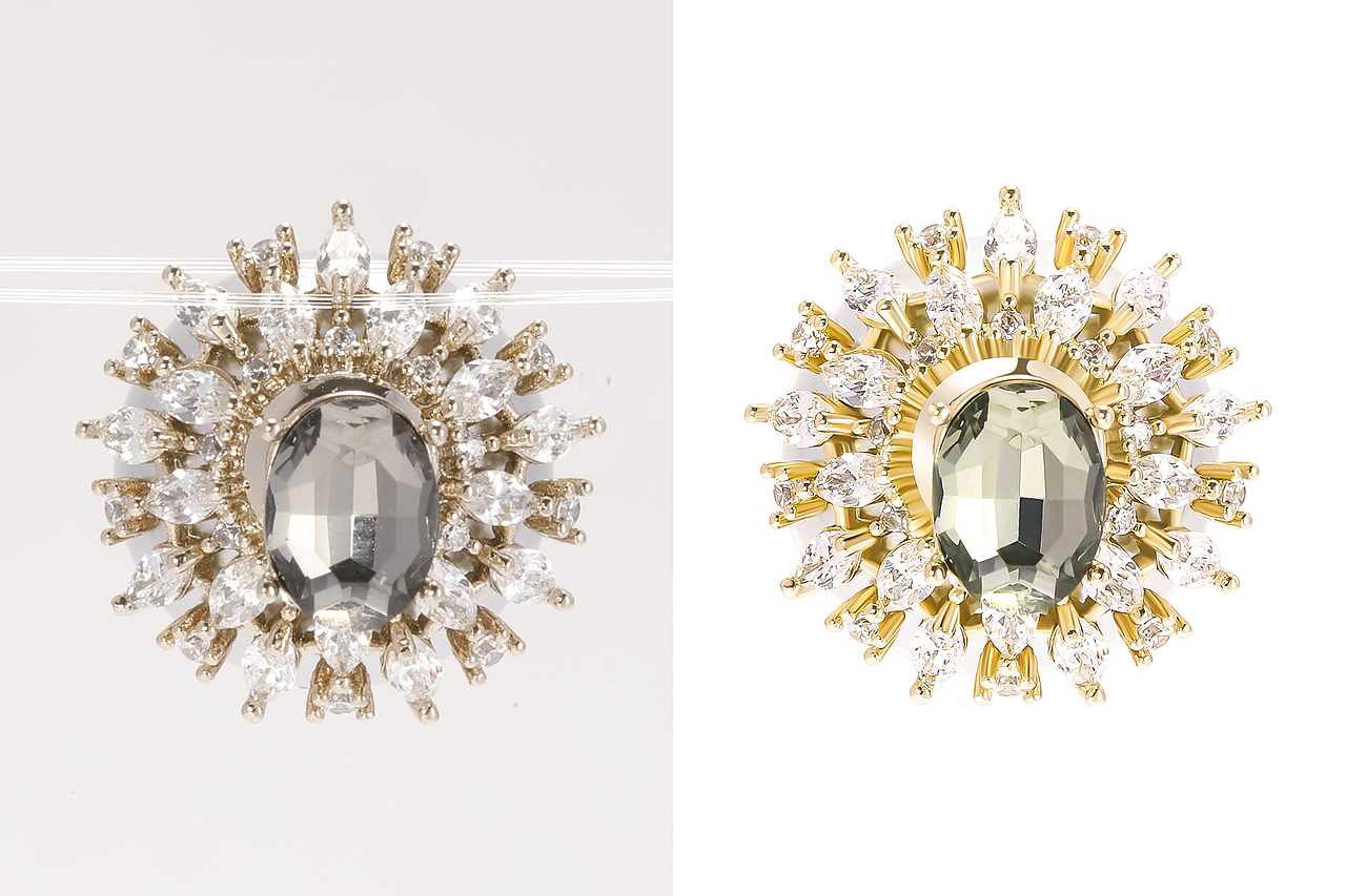 珠宝首饰修图 珠宝修图 产品精修