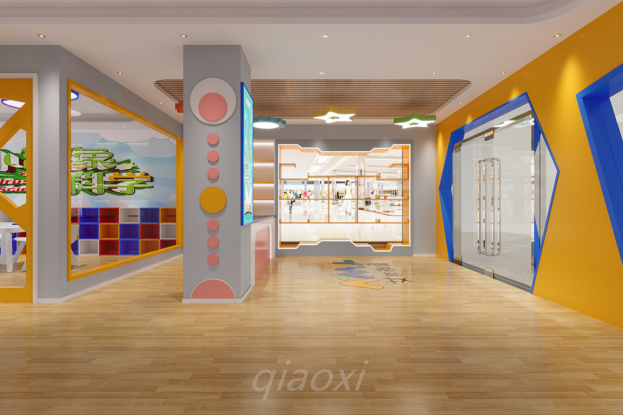 儿童教育机构 | 设计中的小心机,让孩子立马爱