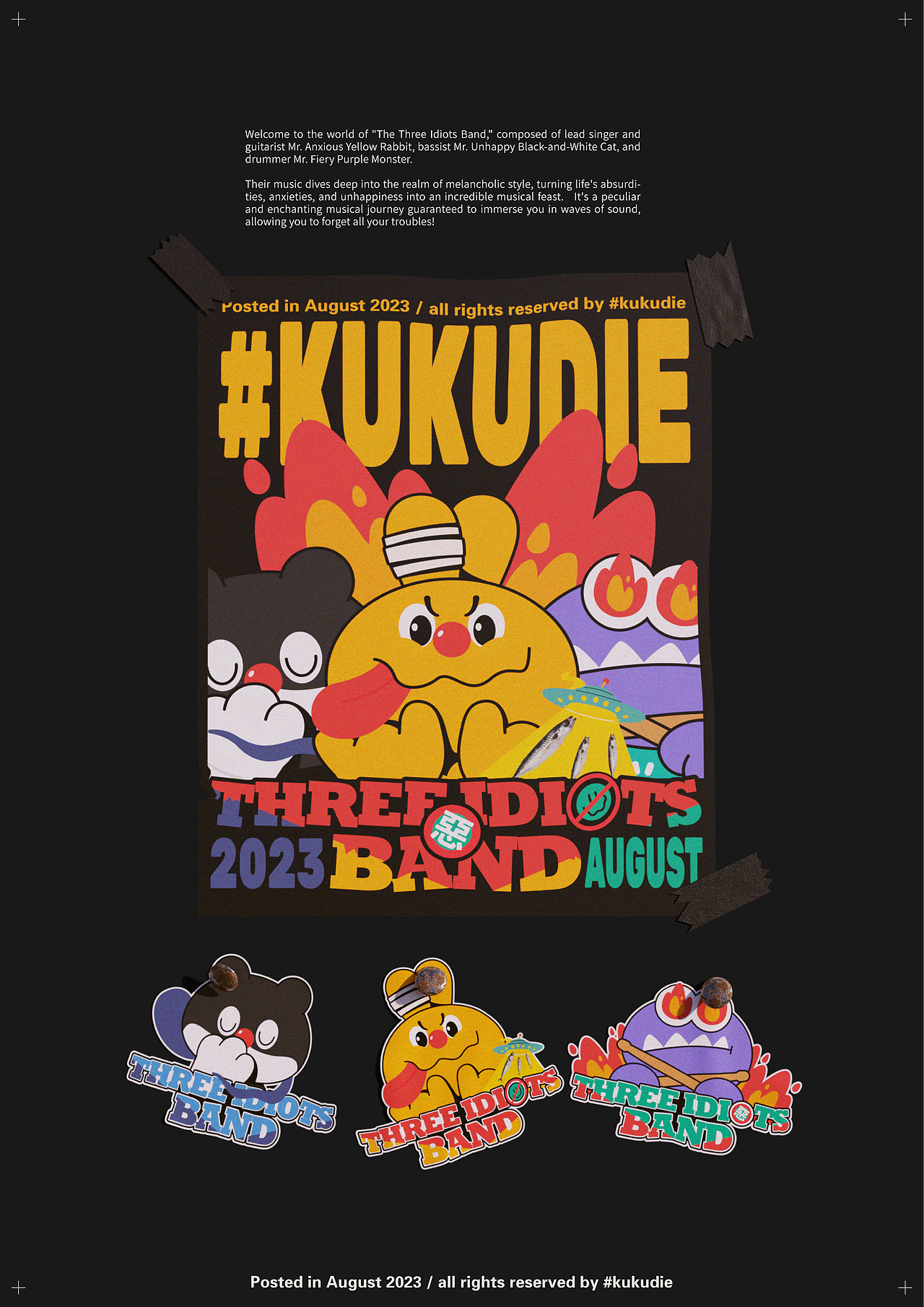 三个笨蛋 #KUKUDIE Vol.1