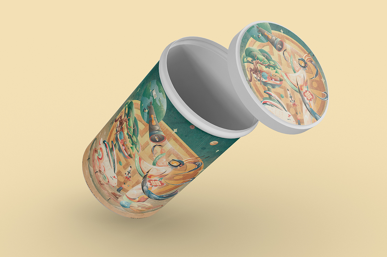 中秋梦境·中秋商业插画·包装·礼盒(图ZMzcxMDAxNjQw) - 商业插画 - 站酷设计师斌铭原创素材 - 站酷ZCOOL