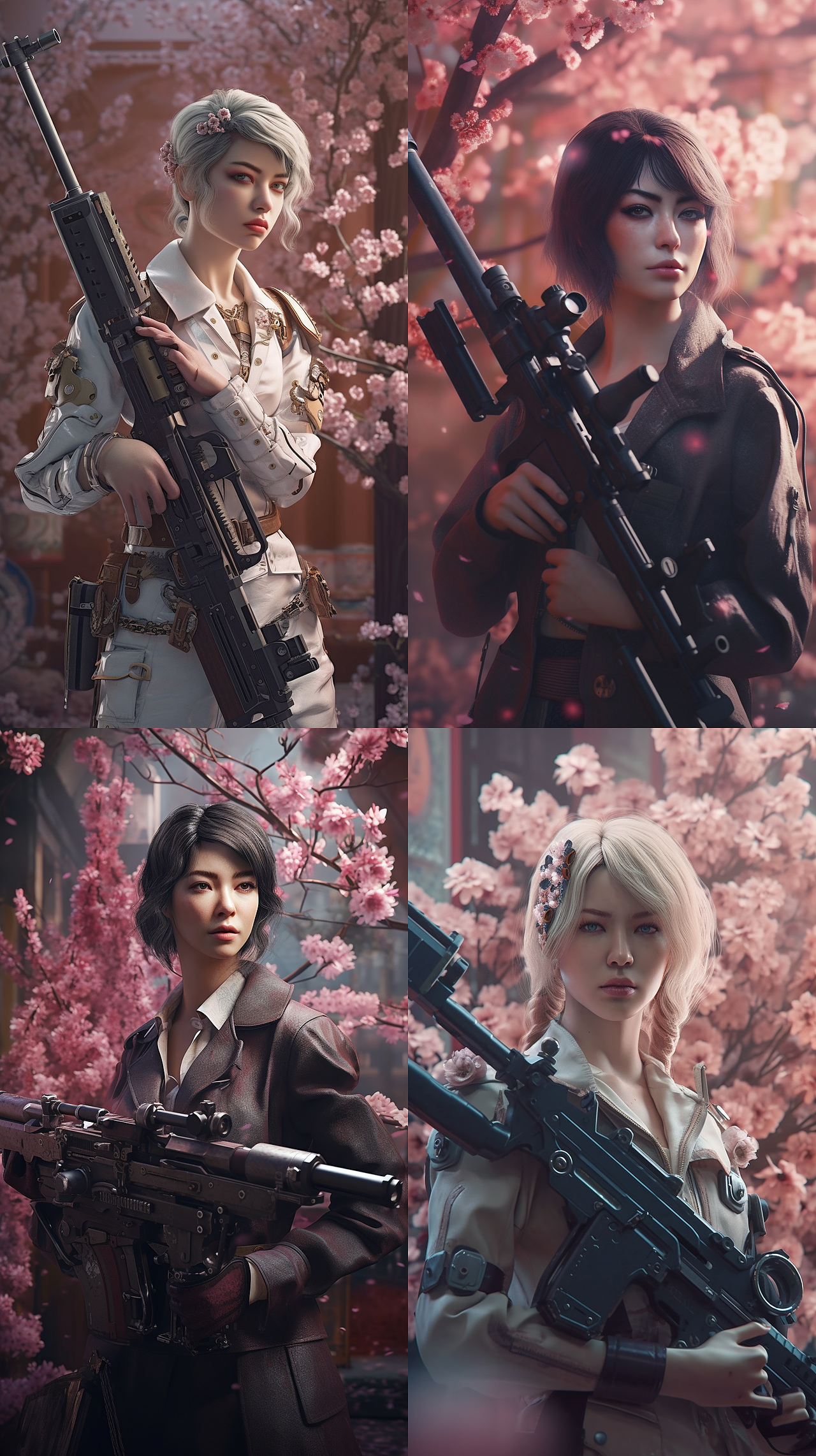 Mid journey关键词-宅男看了都流泪的新世纪少女😢