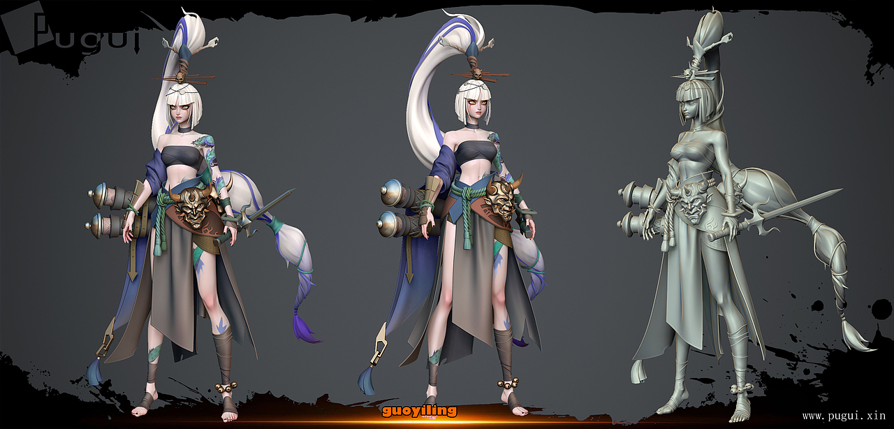 pugui游戏--角色精品班学员作品（图ZMzUxMzY5OTcy） - 人物/生物 - 站酷设计师pugui游戏原创素材 - 站酷ZCOOL