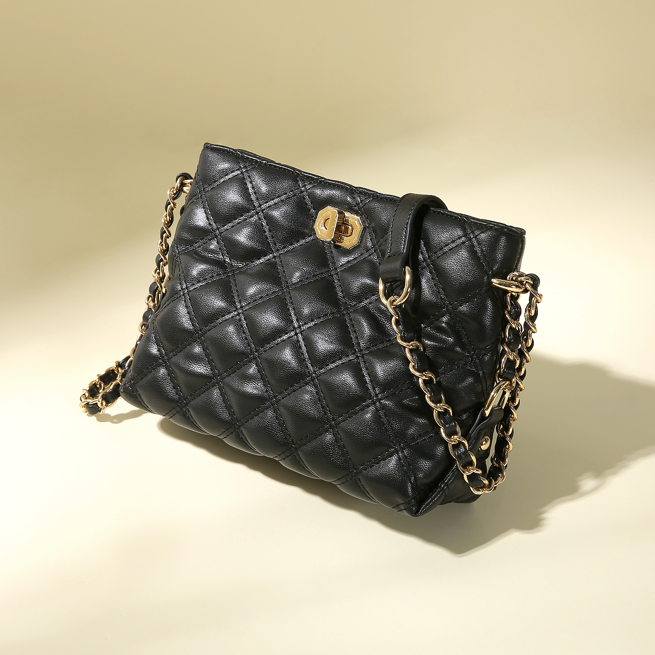 静物平铺创意拍摄-女包