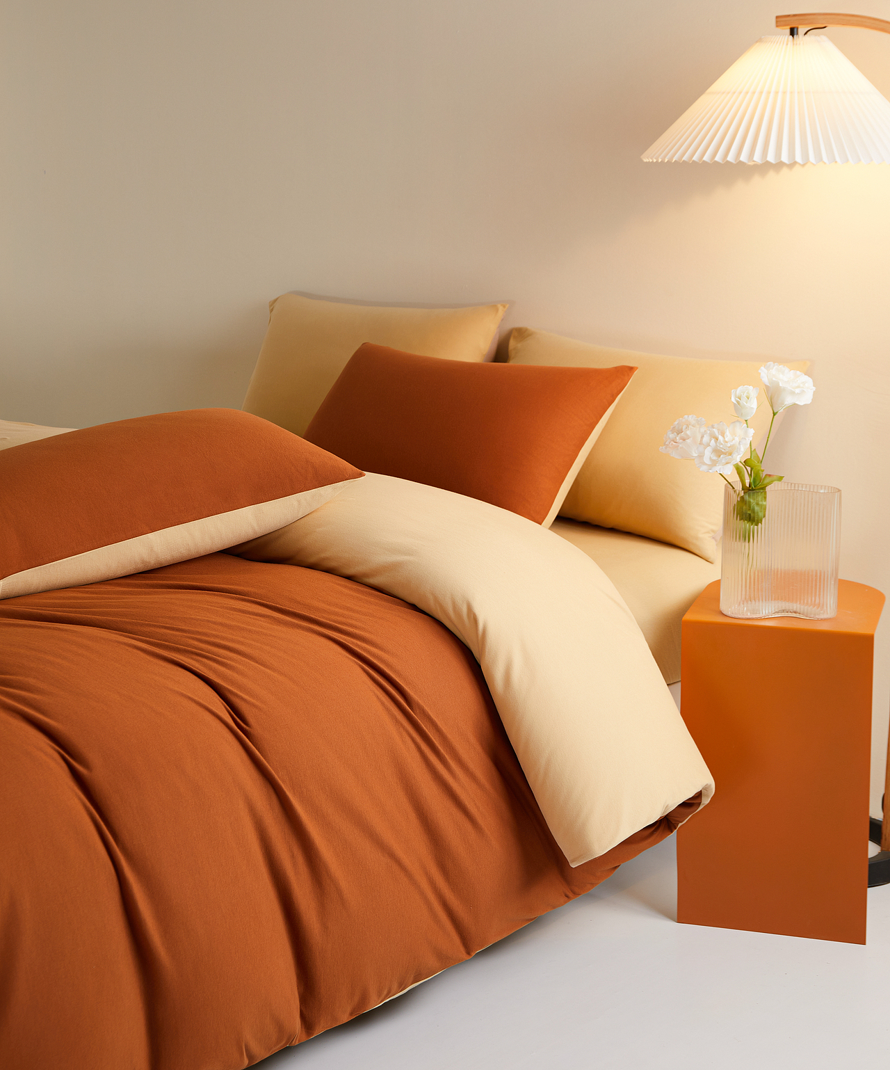 纯色针织棉-家纺摄影