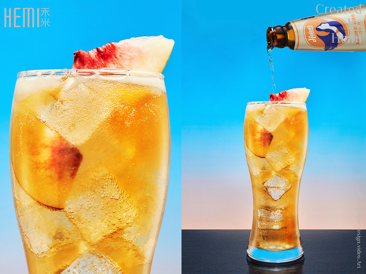 知名品牌海伦司啤酒商业拍摄静物+人像