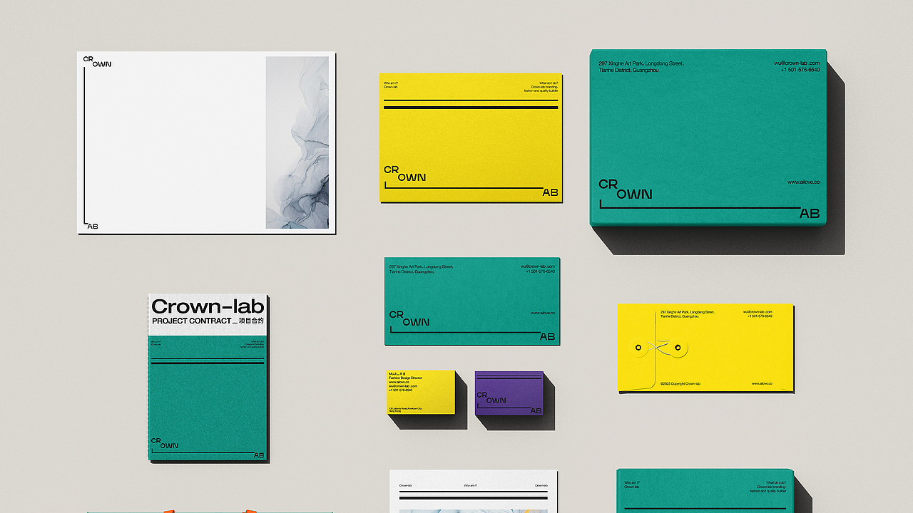 CROWN-LAB服装工作室品牌设计