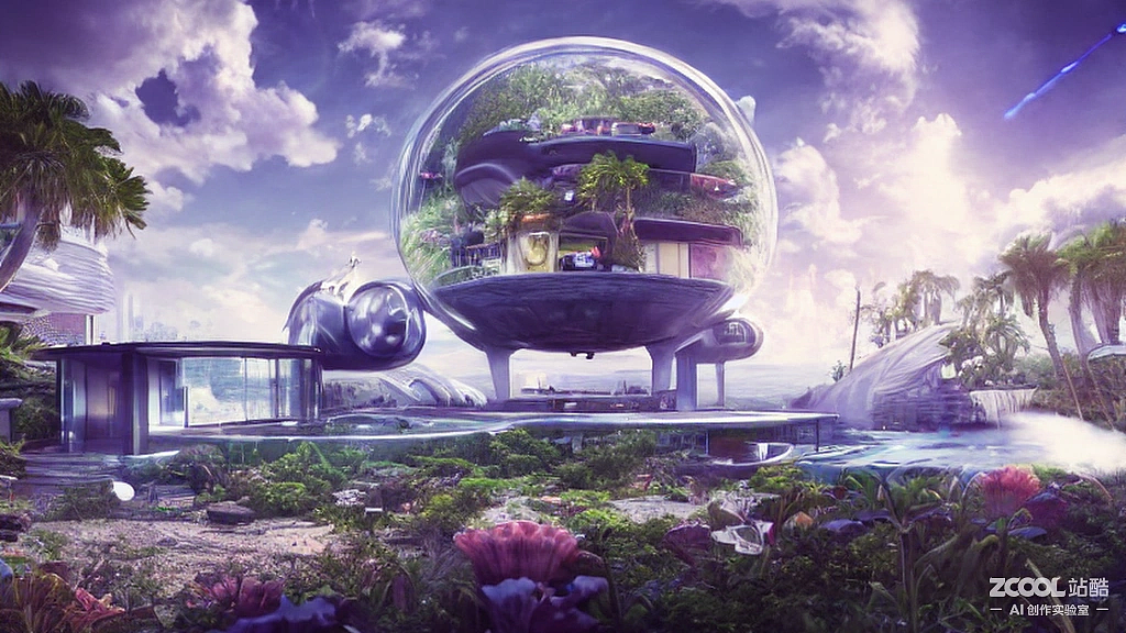 站酷ai【科技乌托邦】【精选版】