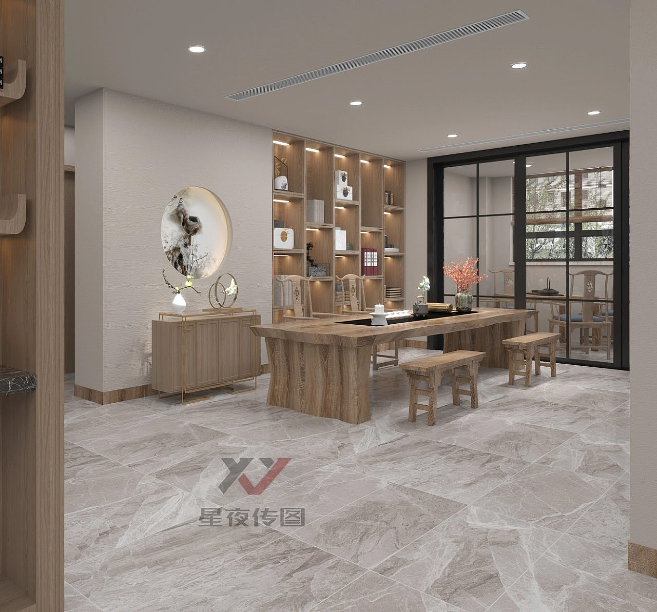 茶空间||茶室||茶展厅